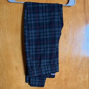 Maurices Dark Plaid Dress Pants